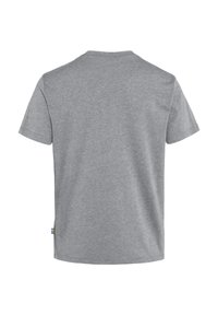 Fjällräven FOX BOXY LOGO TEE - T-shirts med print - grey-melange