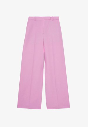 Reiss RAINE WIDE-LEG - Trousers - pink