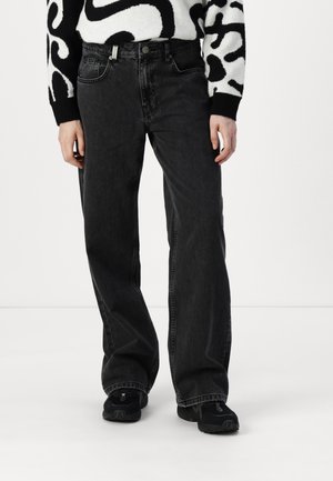 NAYA BASIC LIGHT - Wide Leg - washed grey