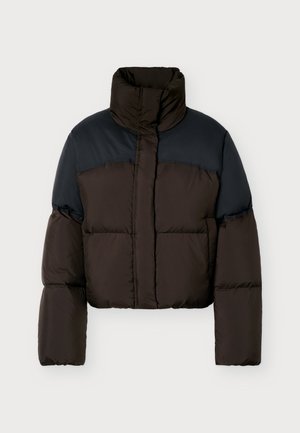Samsøe Samsøe, PUFFER JACKET - Пухено яке - mulch/black