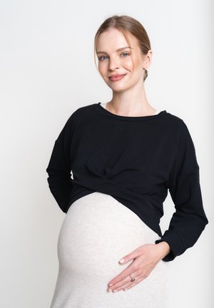 MATERNITY AND NURSING - Sweater - black