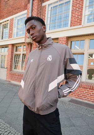 REAL MADRID OG TRACK TOP - Vereinsmannschaften - charcoal/dark grey