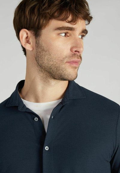 Slowear SLIM FIT granatowy