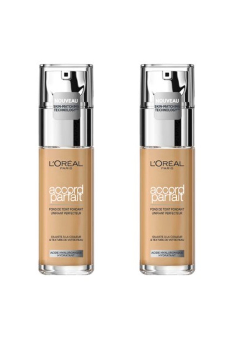 L'Oréal Paris FONT DE TEINT FLUIDE 9D TERRE DE SIENNE ACCORD PARFAIT - Fond de teint - 5r sable rose