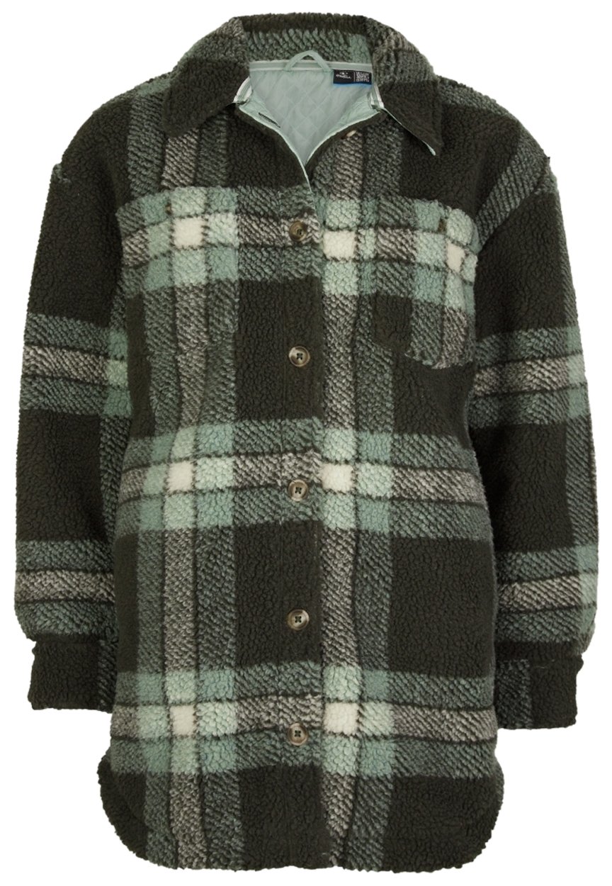 plaid green jacket