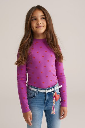 Camiseta de manga larga - light purple