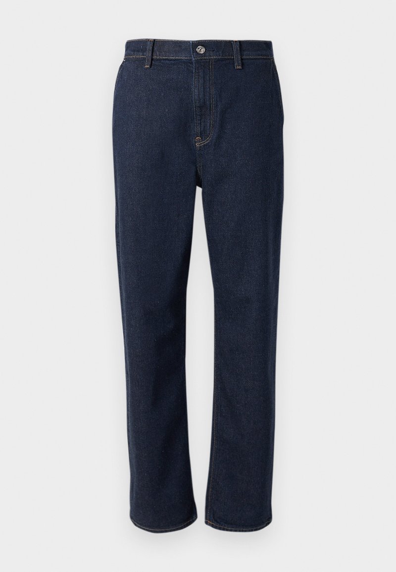 Calvin Klein Jeans Slim fit jeans donkerblauw denim