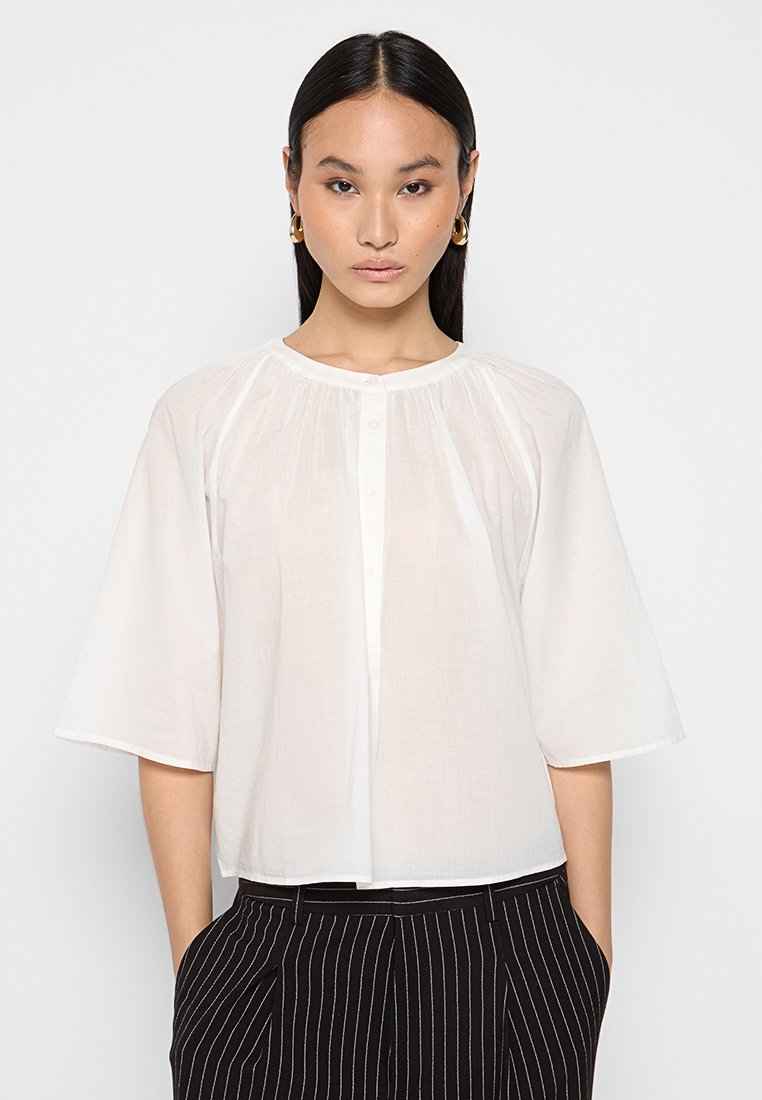 Tommy Hilfiger Overhemdblouse wit Tommy Hilfiger Overhemdblouse wit