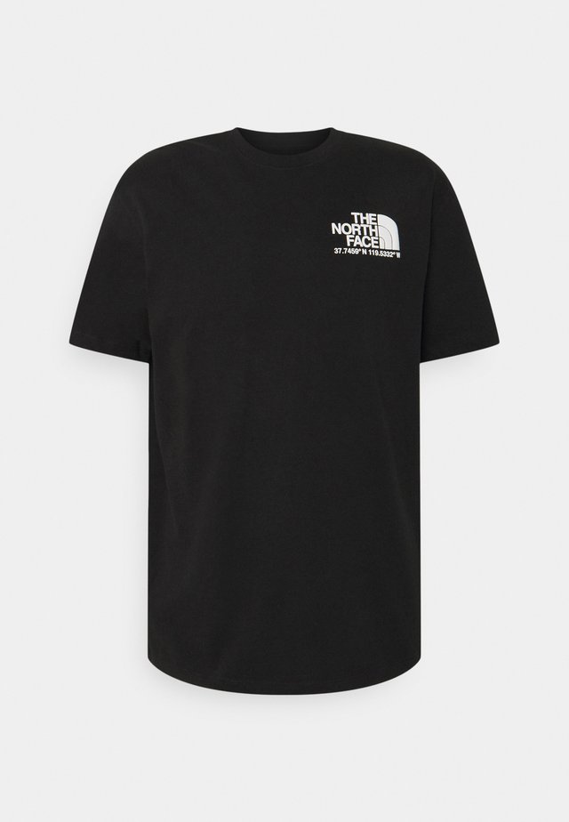 COORDINATES TEE - T-Shirt print - black