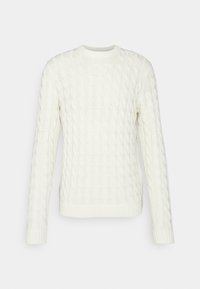 ONSKICKER LIFE  CABLE CREW - Jumper - antique white
