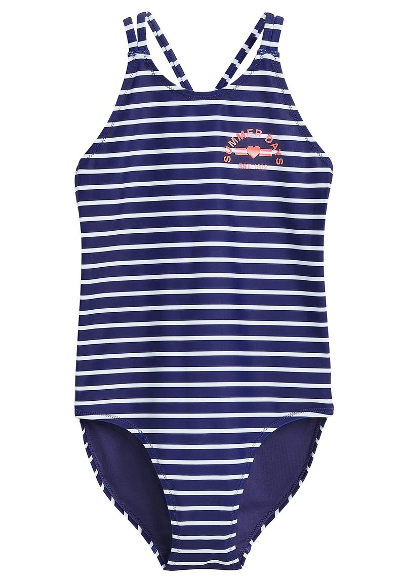 Kinder Bikinis | Next MARBLE Badeanzug dark blue/dunkelblau - UN42363 Kinder Bikinis | Next MARBLE Badeanzug dark blue/dunkelblau - UN42363