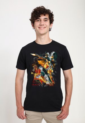 Star Wars STAR WARS: CLASSIC FORCE HUNTER - T-shirt z nadrukiem