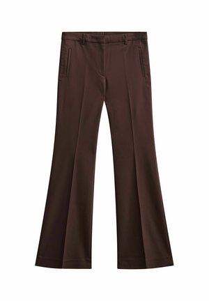 STOCKH LM, DESI FLARE TROUSERS - Broek - dark brown