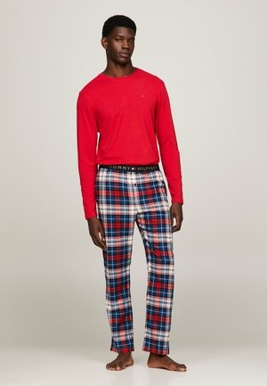 ORIGINAL GIFT  - Nachtwäsche Set - primary red   tommy tartan