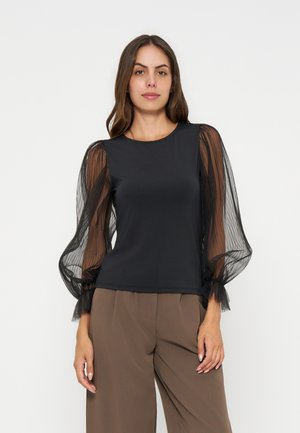 Anna Field by Zalando, Блуза с дълги ръкави - black