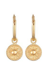 Elli COIN SUN VINTAGE - Øreringe - gold-coloured