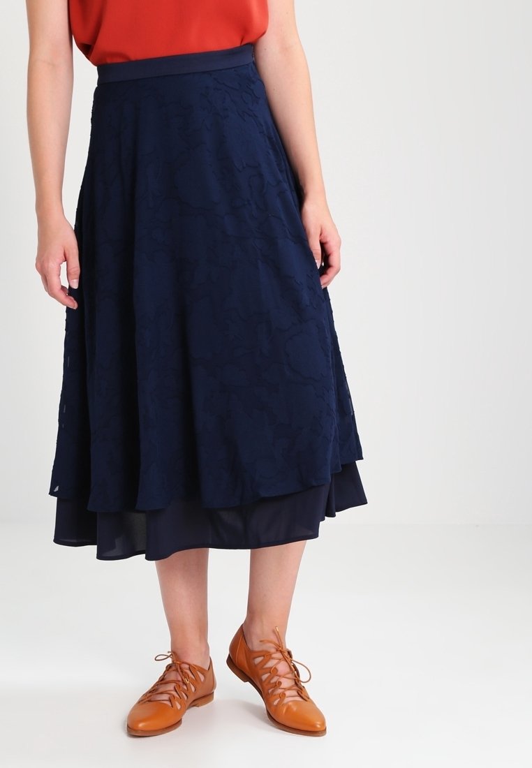 mint&berry A-linjainen hame - dark blue