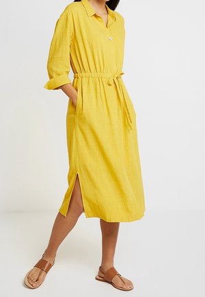 Skjortekjole - dark yellow