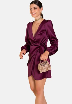 MANGA LARGA ADO - Vestido de cóctel - rojo