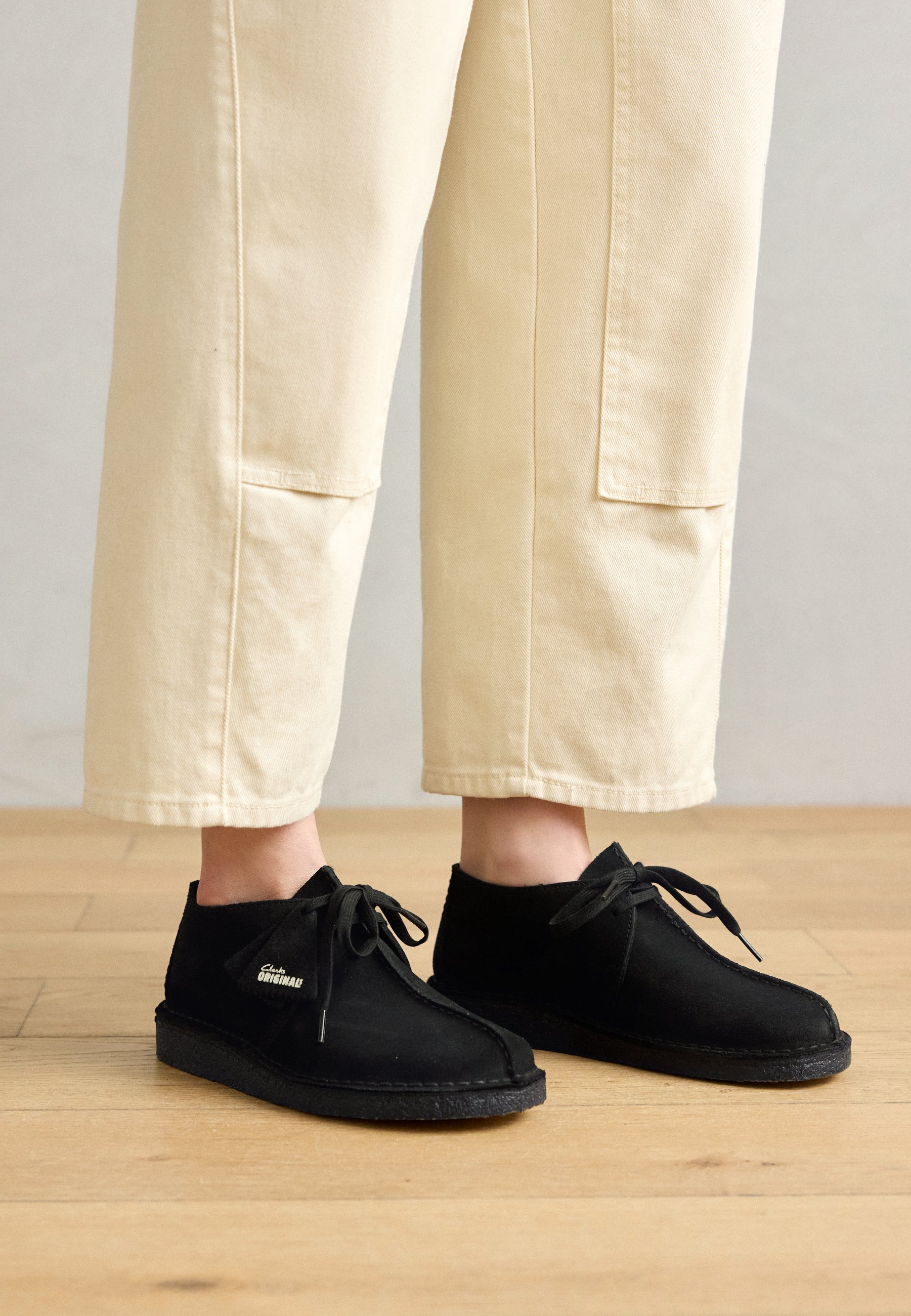 Clarks Originals DESERT TREK - Oksfordki/tan - Zalando.pl