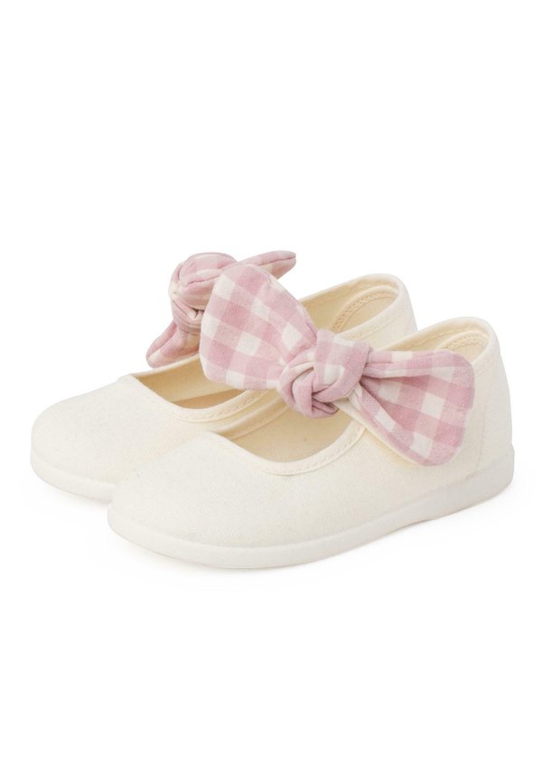 MERCEDITAS LAZO VICHY CIERRE ADHERENTE – Lauflernschuh – rosa pastel