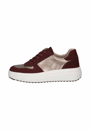 Caprice SNEAKER - Baskets basses - bordeaux rose