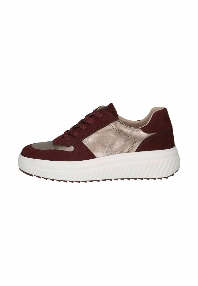 Caprice SNEAKER - Tossud - bordeaux rose