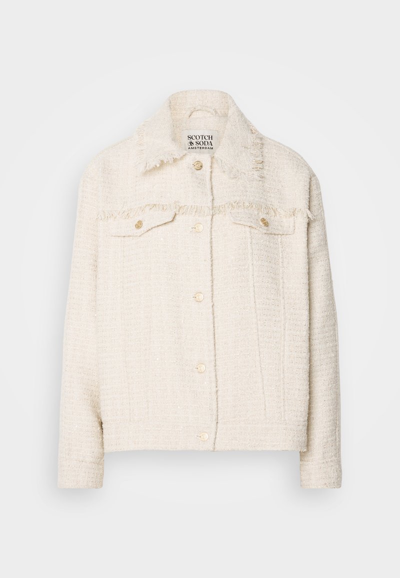 Scotch & Soda Lichte jas crème