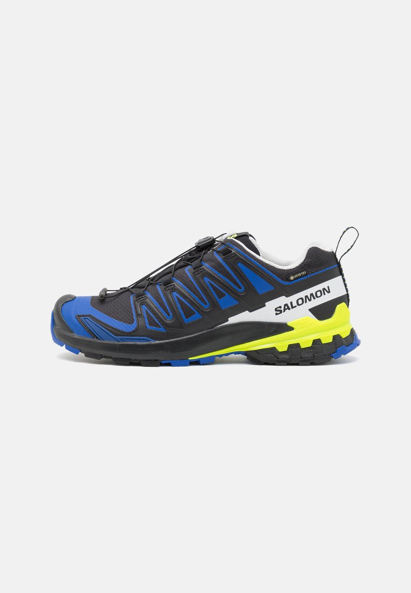 Salomon XA PRO 3D V9 GTX - Løpesko for mark - black/surf the web/safety yellow