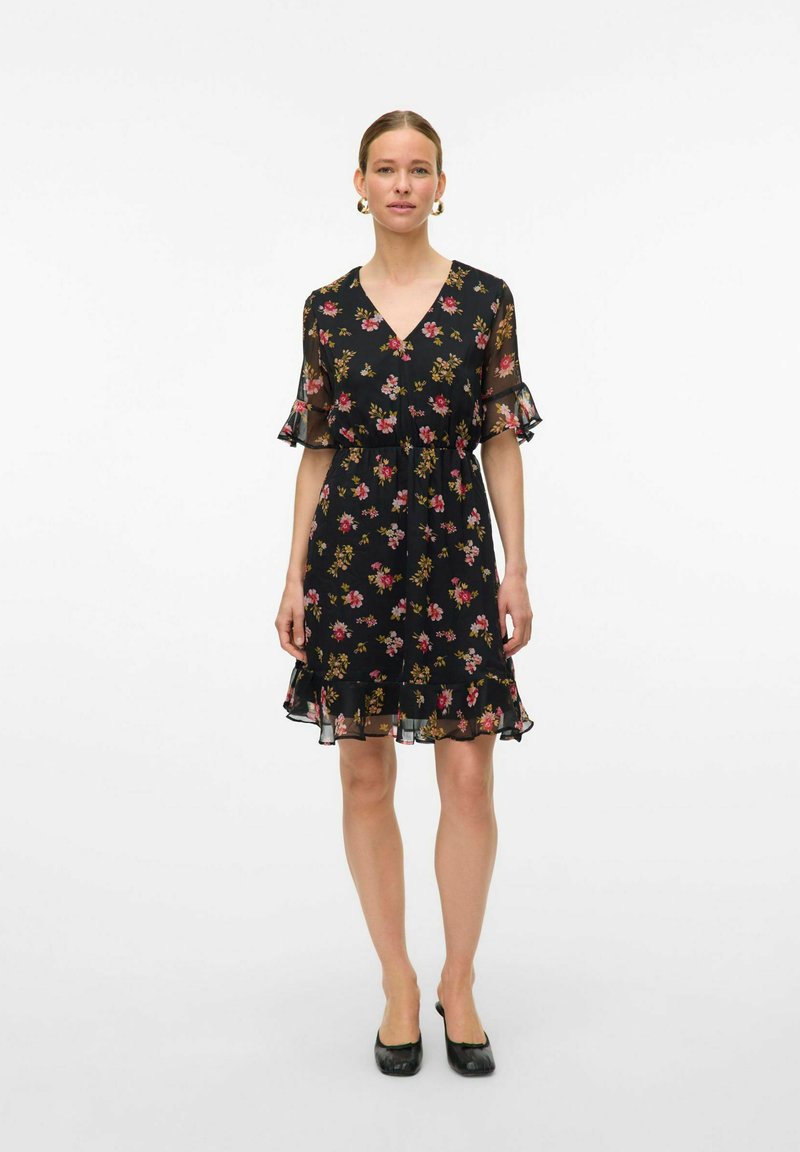 Vero Moda VMSMILLA - Robe de jour - black