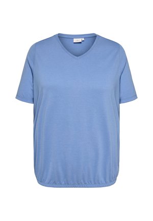 ONLY Carmakoma, CARCORAL - T-shirts basic - cornflower blue