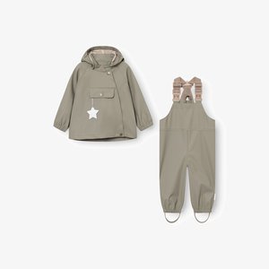 MATWAINIS UNISEX SET - Jachetă impermeabilă - vert