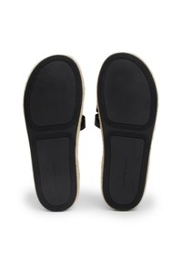 Tommy Hilfiger AUTHENTIC FLAT - Ciabattine - black