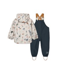 Liewood MANU SET UNISEX - Regnjakke - sea creature/sandy