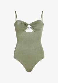 Izbrano, oil green lurex