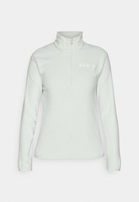 ESSENTIALS HALF ZIP  - Fliisdžemper - linen green