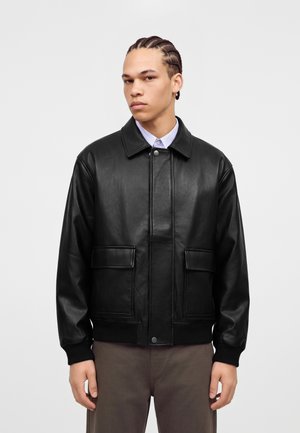 Carhartt WIP, ARIZONA JACKET - Яке от изкуствена кожа - black
