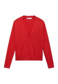 Cardigan - mottled orange