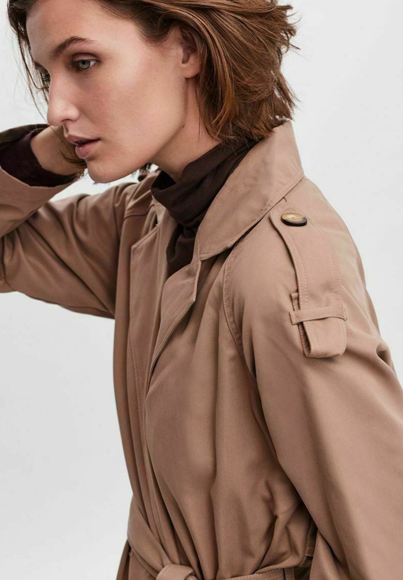 Damen Parkas | Vero Moda Trenchcoat portabella/braun - GG28831 Damen Parkas | Vero Moda Trenchcoat portabella/braun - GG28831