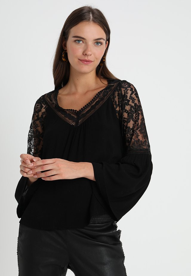 BELLA BLOUSE - Blouse - pitch black