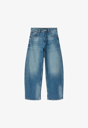 AllSaints, SADIE BARREL JEAN - Pernera ancha - destroy indigo
