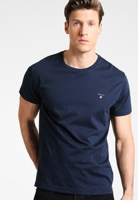 GANT ORIGINAL - T-shirts - navy