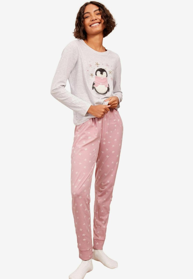 Friends Like These REGULAR FIT - PENGUIN NOVELTY SET - Pyžamo - pink