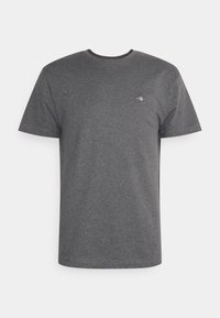 SHIELD - Basic T-shirt - antracit melange