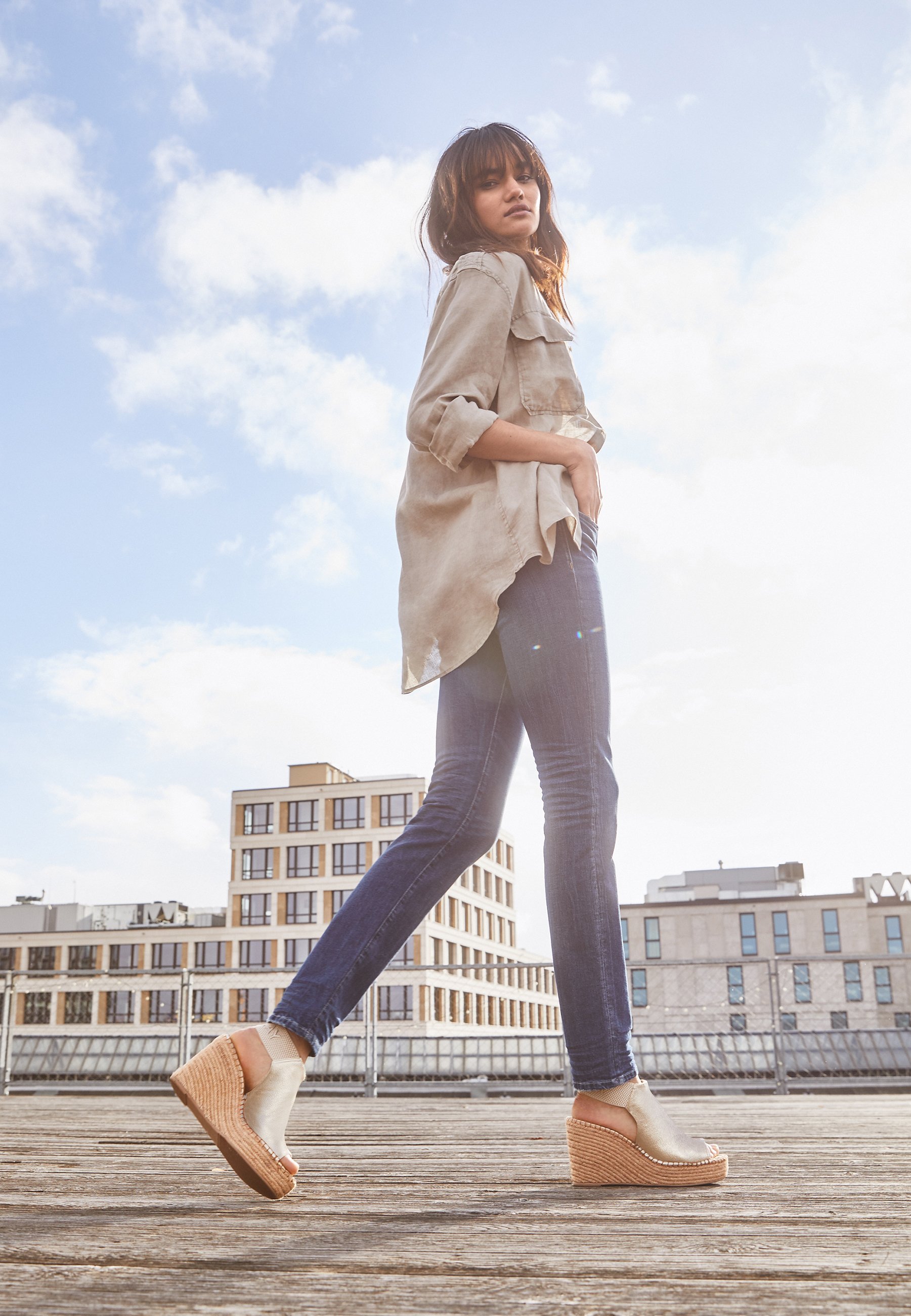 Replay FAABY PANTS - Slim fit jeans - medium blue/blue denim - Zalando.co.uk