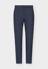 SIMEON TROUSERS - Öltönynadrág - 680599/1 blue birdseye