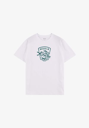 Makia, RABBIT - T-shirt imprimé - white
