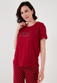 LELA SOFT TOUCH - Set lenjerie de noapte - bordeaux