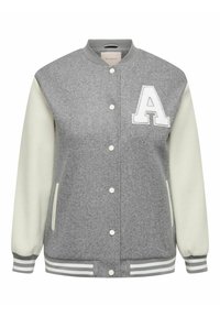 ONLY Carmakoma CURVY - Bomber Jacket - medium grey melange