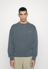 Carhartt WIP NELSON - Felpa - black garment dyed